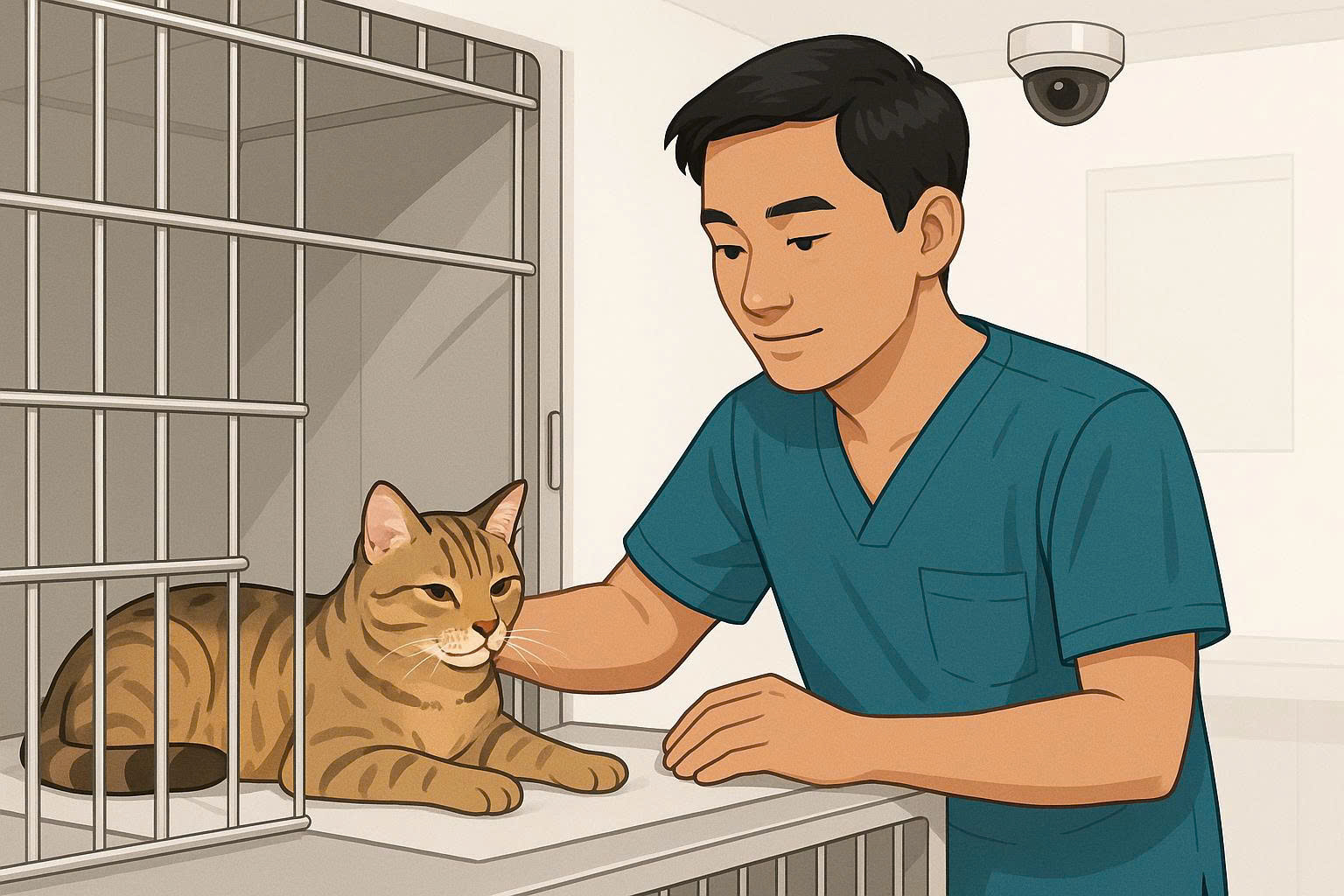 Thú cưng lưu chuồng sau phẫu thuật tại Thú Y 215
